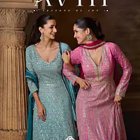 SAYURI AVNI 5784 DESIGNER INDO WESTERN GOWN COLLECTION - Master