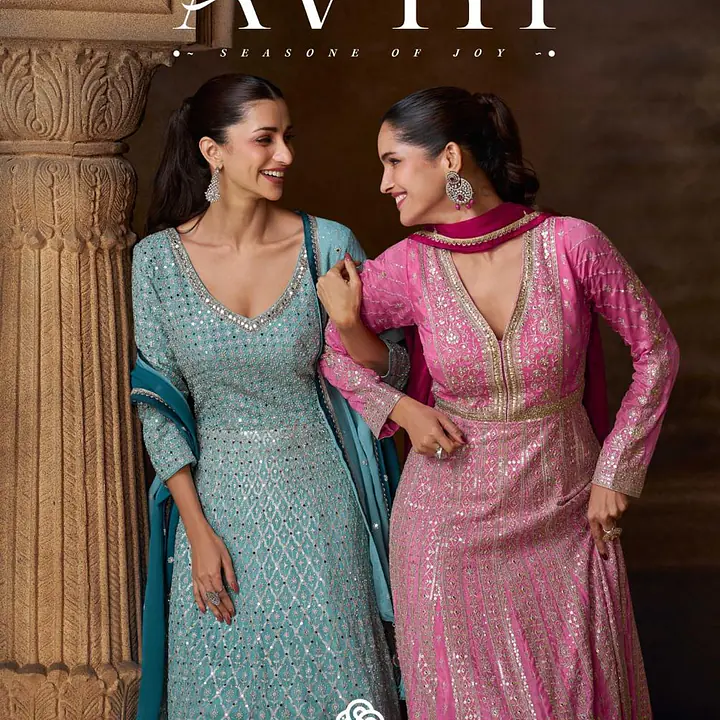 SAYURI AVNI 5784 DESIGNER INDO WESTERN GOWN COLLECTION - Master