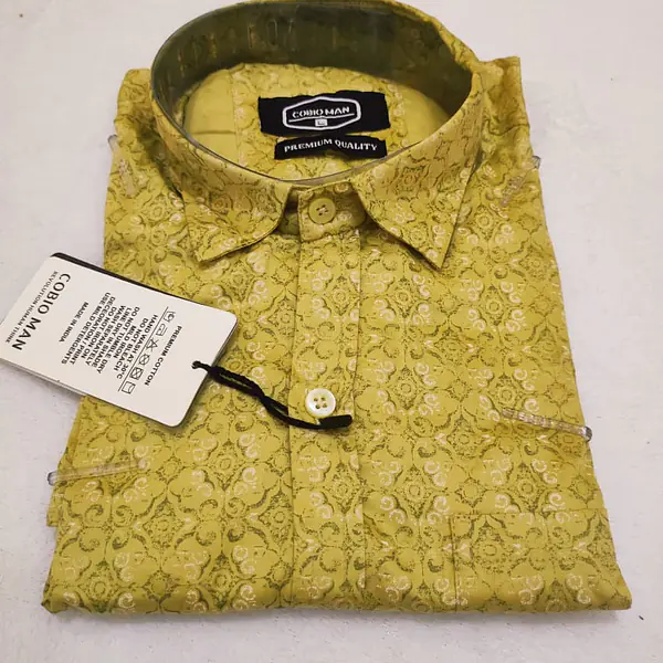 Golden Color Full Sleeve Shirt primary image