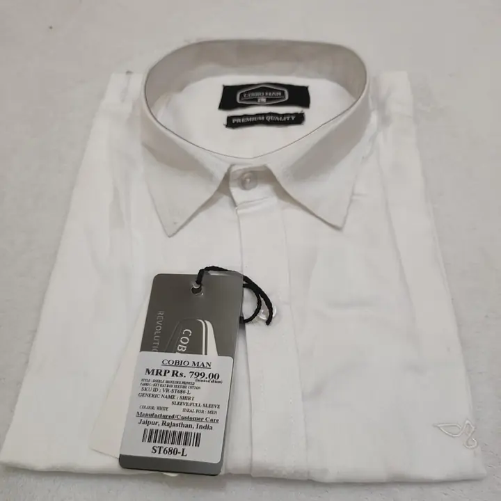 white Color Full sleeve Shirt - Master