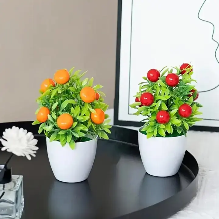 Artificial Orange Bonsai Tree - Master