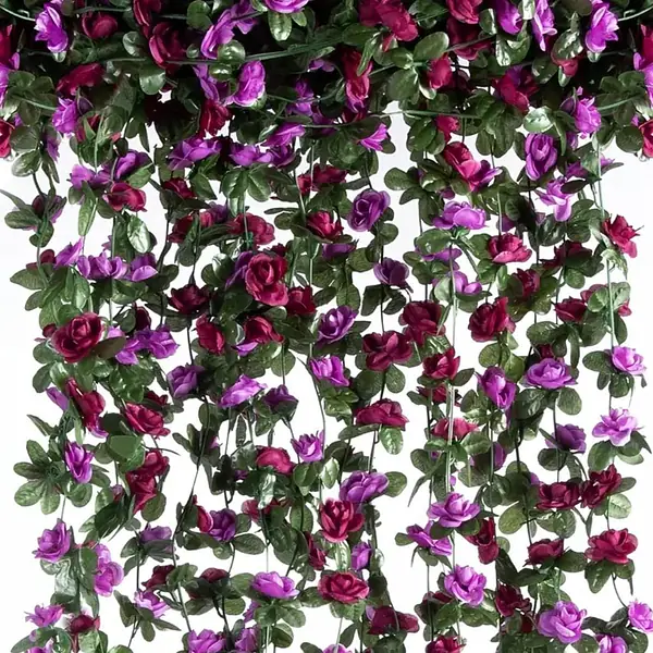 Artificial Rose and Peony Flower Vines primary image