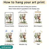 Home Decoration Art Mural Without Frame - Master