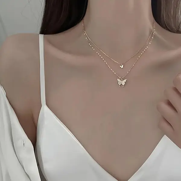 Butterfly Necklace Perfect Gift for Girlfriend secondary image