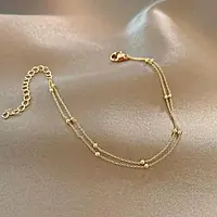 Double-layer Lucky Bead Bracelet Women's Fashion - Master