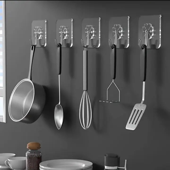 Fashion Acrylic Kitchen Utensil Hooks - Master