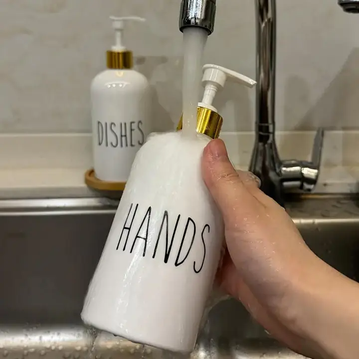 Oval Plastic Soap Dispensers - Master