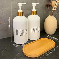Oval Plastic Soap Dispensers - Master
