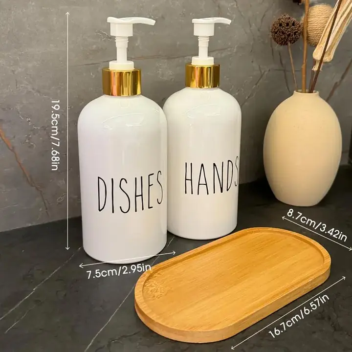 Oval Plastic Soap Dispensers - Master