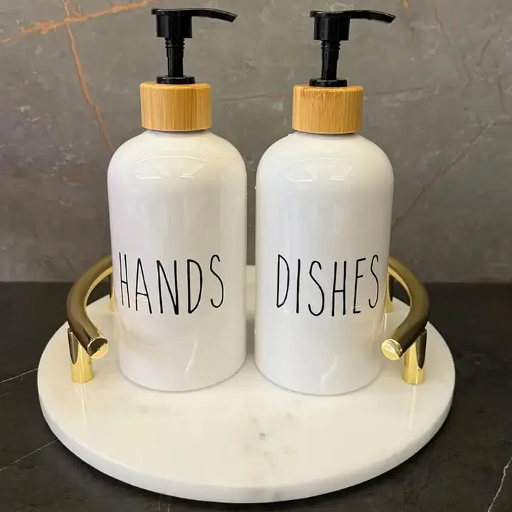 Oval Plastic Soap Dispensers - Master