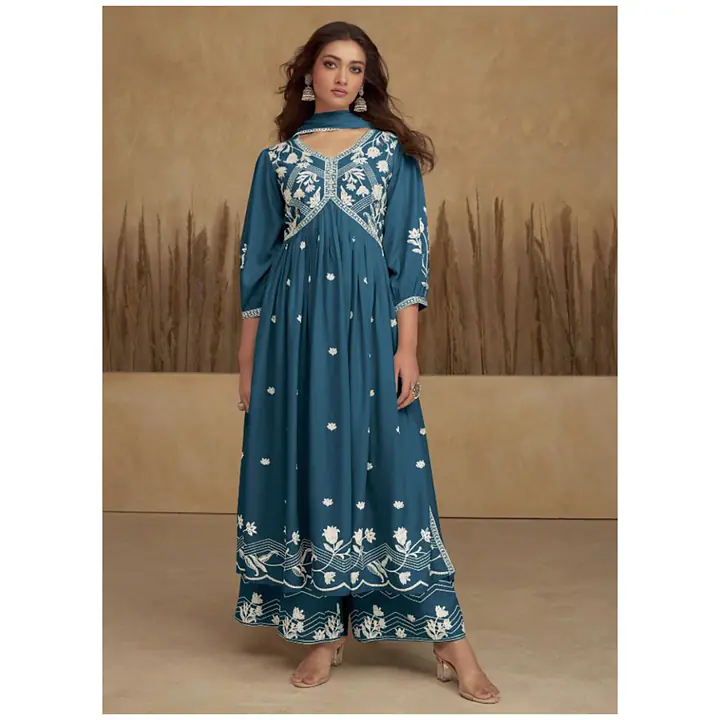 Viscose Rayon Embroidered Kurti - Master