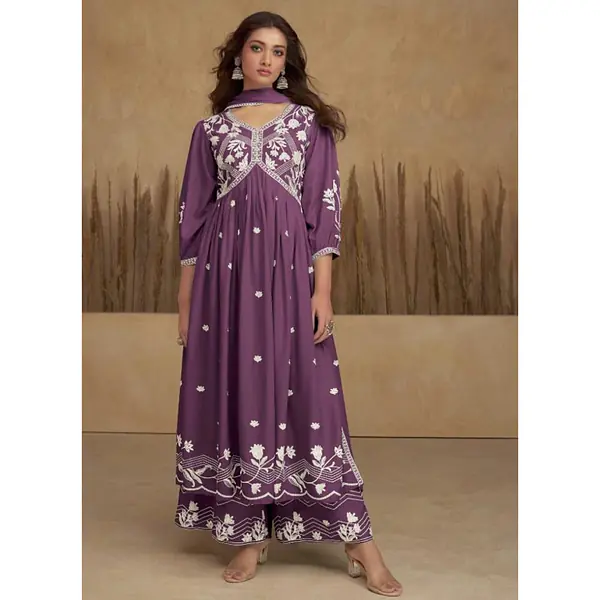 Viscose Rayon Embroidered Kurti secondary image