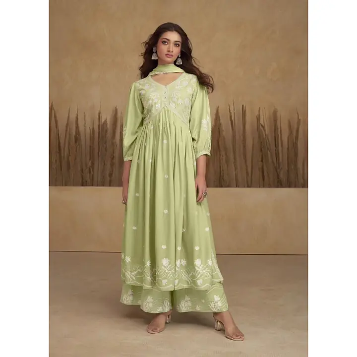 Viscose Rayon Embroidered Kurti - Master
