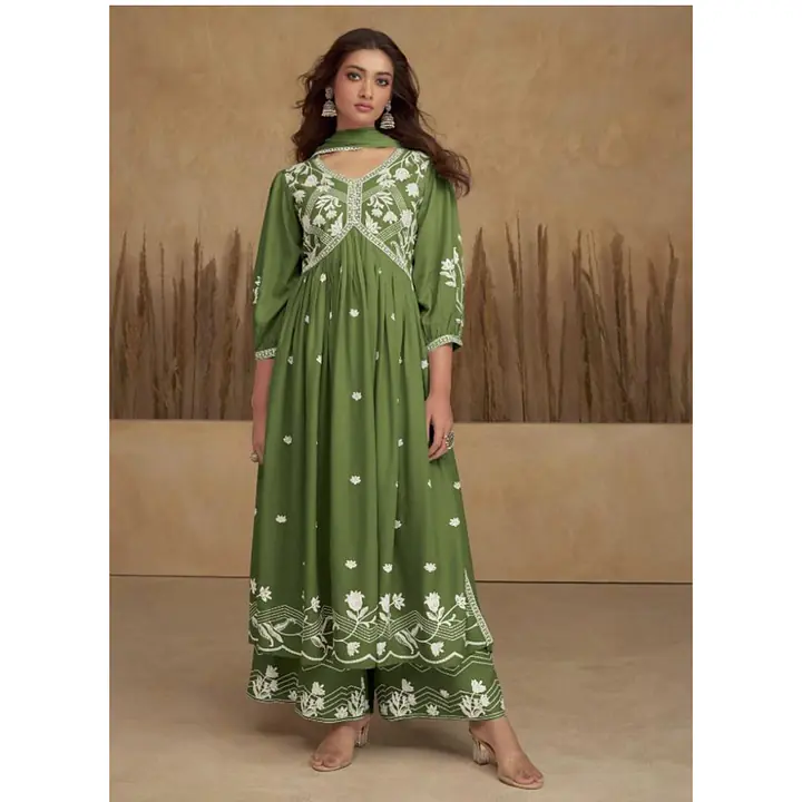 Viscose Rayon Embroidered Kurti - Master