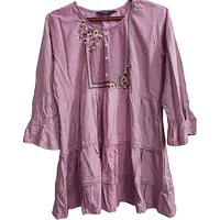 Embroidered Melon Sleeve Tunic Kurta - Master