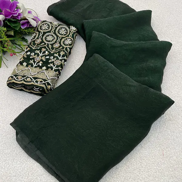 New designer saree primary image