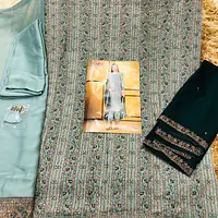 Heavy Rangoli semi stitched shalwar - Master