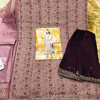 Heavy Rangoli semi stitched shalwar - Master