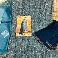 Heavy Rangoli semi stitched shalwar - Master