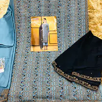 Heavy Rangoli semi stitched shalwar - Master