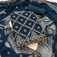 Semi stitched 3 piece dress - Master