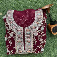 Exquisite Maroon Salwar Kameez - Master