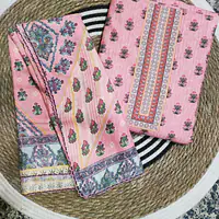 Beautifully Printed 3Pcs Set Semi Stiched - Master