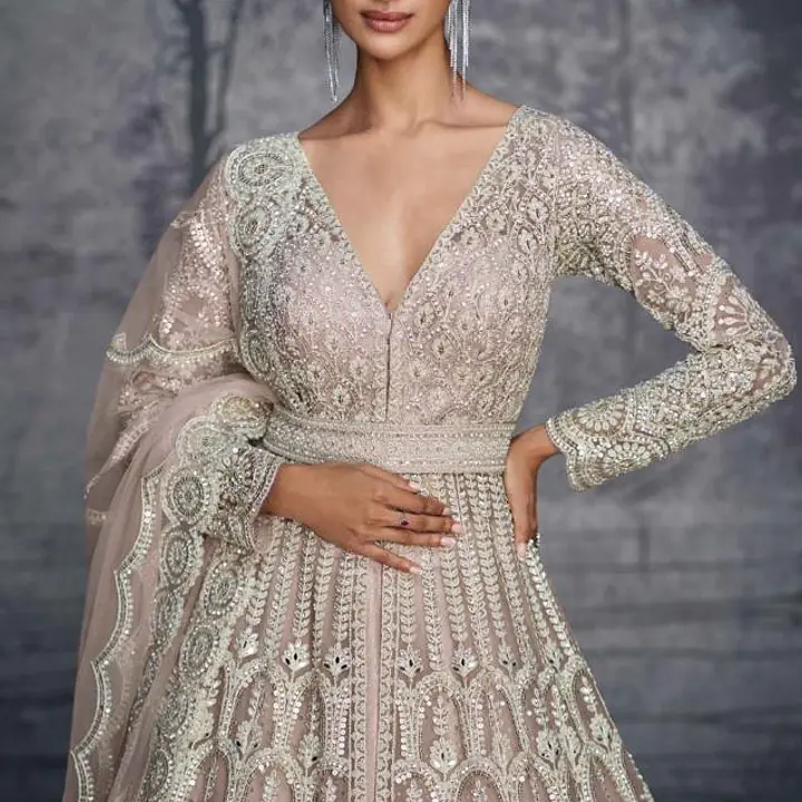 SAYURI - GLAMOUR NET LEHENGA CHOLI - Master